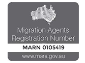 migration agents registration number-mrn 0105419
