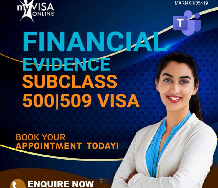 Financial Evidence For Visa Subclass 500 and 590