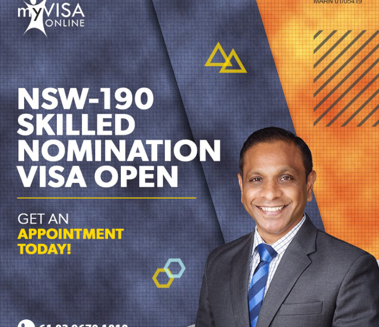 NSW Skilled Nominated Visa Subclass 190