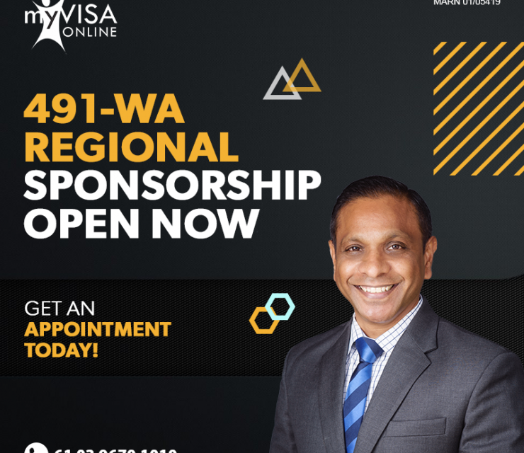 WA Skilled Regional Provisional Visa 491