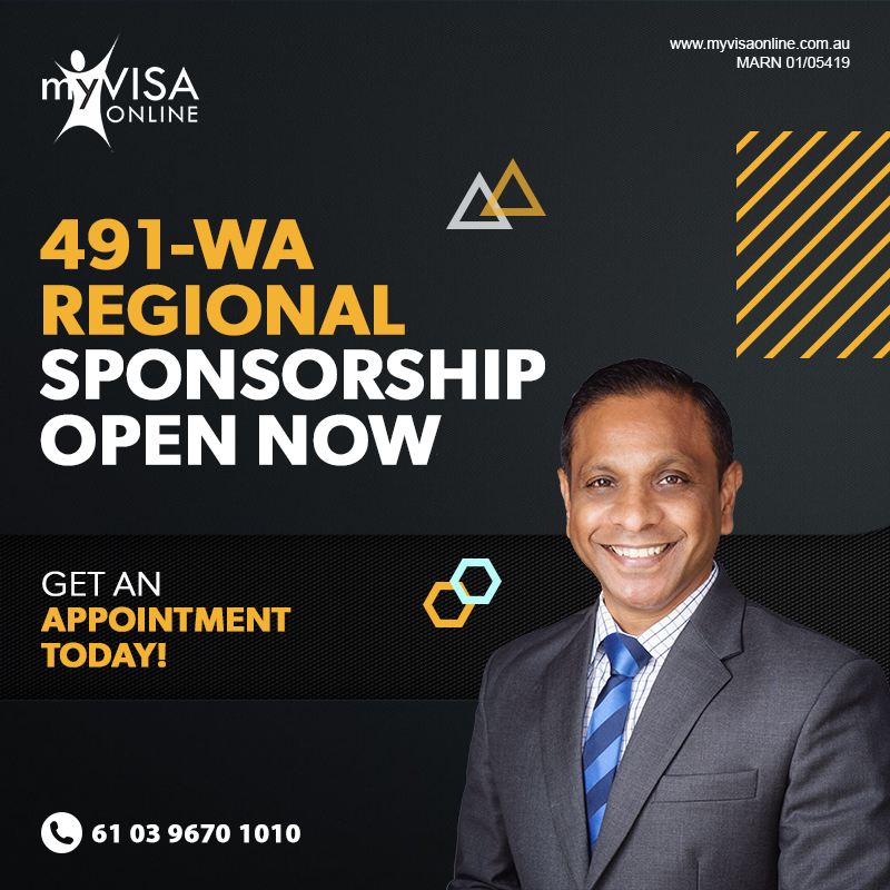 WA Skilled Regional Provisional Visa 491