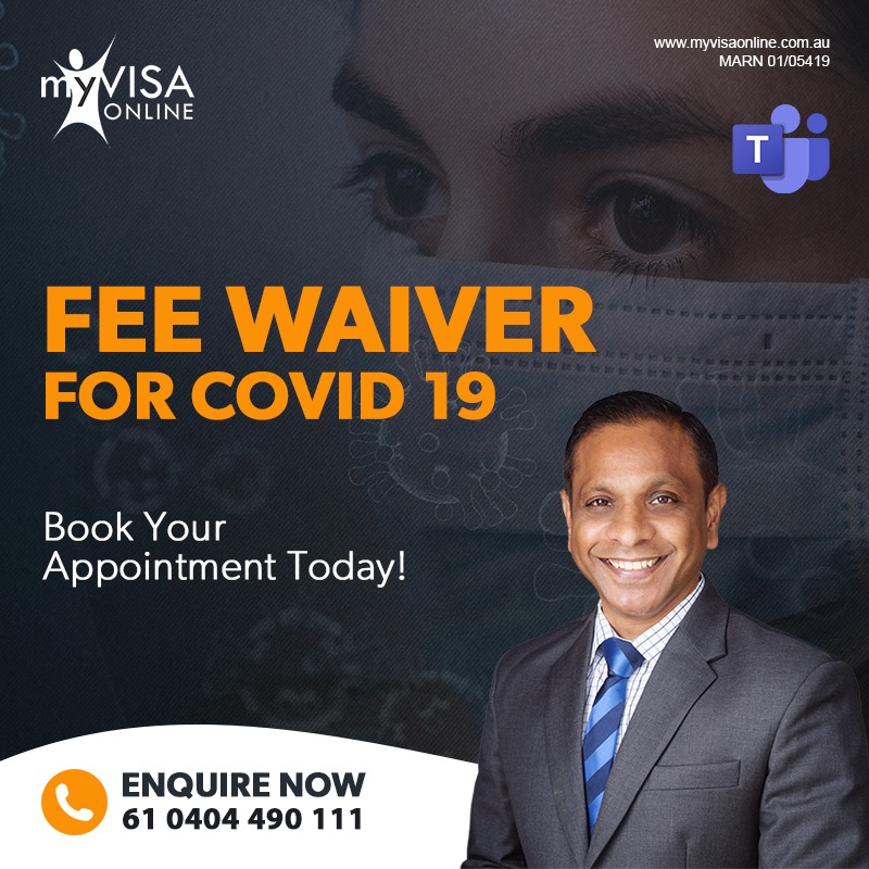 Student Visa ( Subclass 500) Fee Wavier For COVID-19