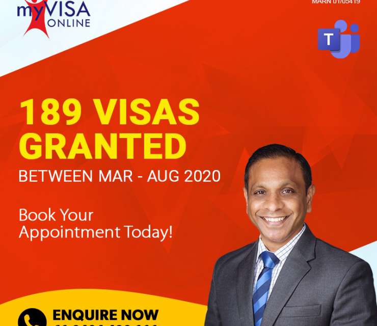 189 Visas Granted Between March 2020- August 2020