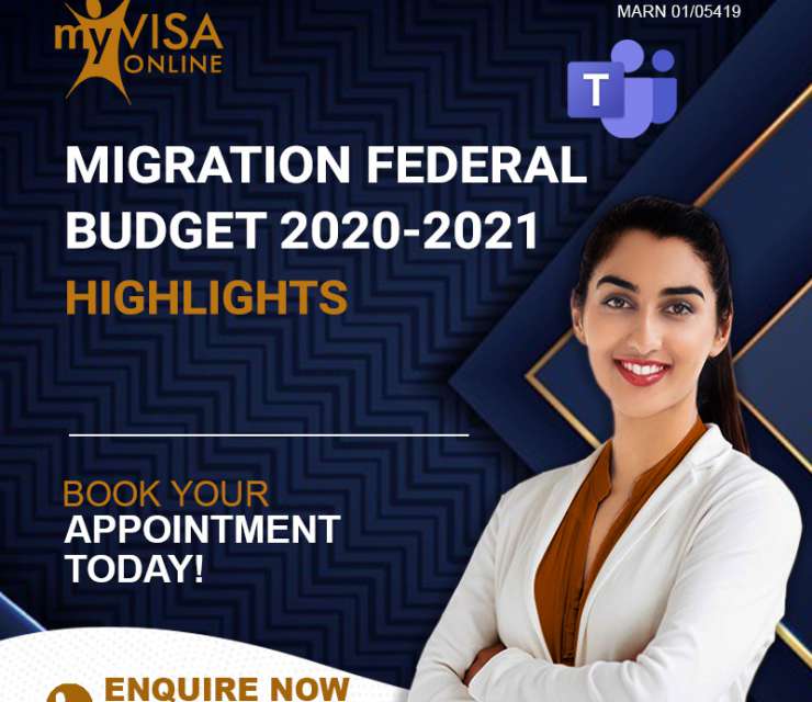 Migration federal budget 2020-2021