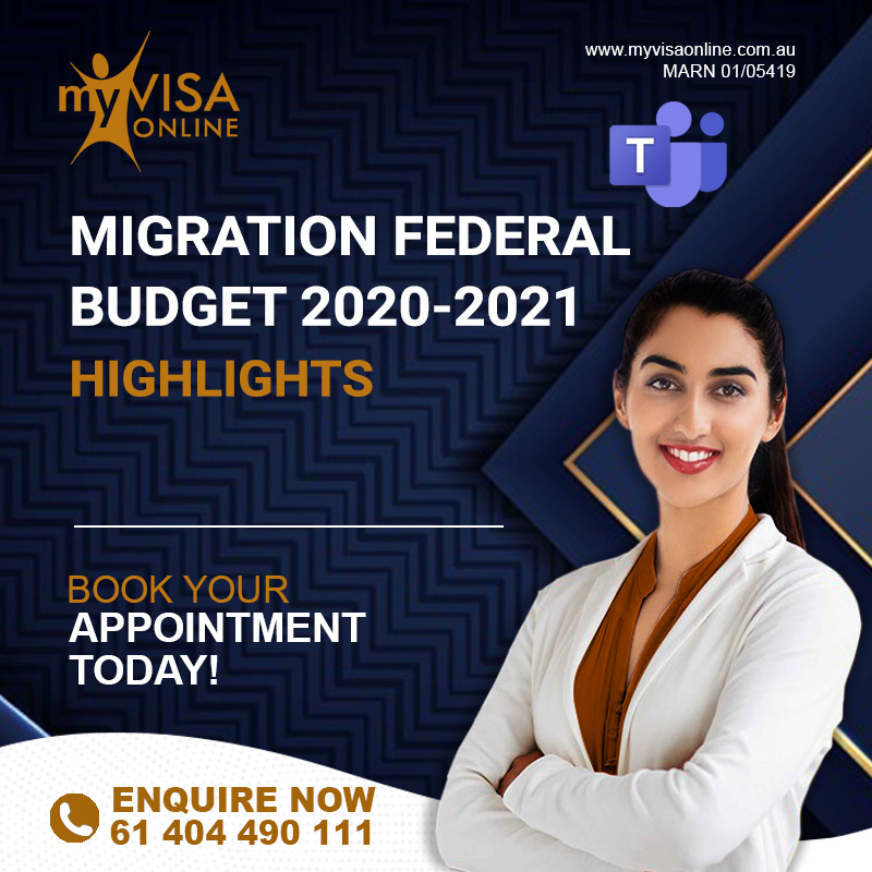 Migration federal budget 2020-2021