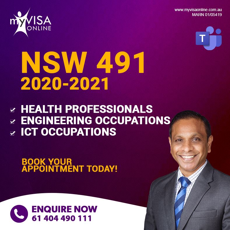 491 NSW Occupation List 2020-2021