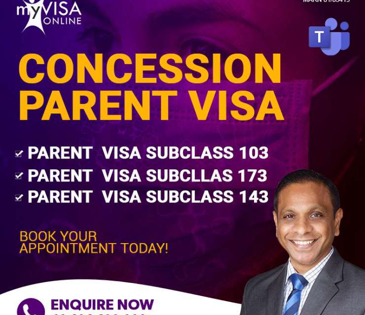 Concession Parent Visa Subclass 103, 143, 173