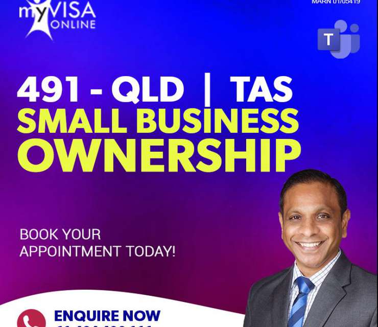 491 QLD | TAS Small Business Ownership