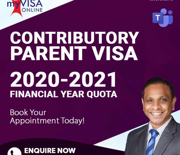 Contributory  Parent Visas 2020 – 2021 Financial Year Quota