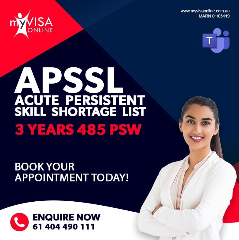 APSSL Acute Persistent Skill Shortage List