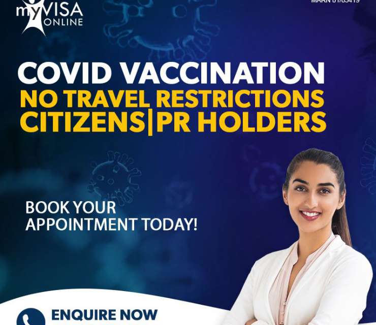 Covid Vaccination-No Travel Restrictions