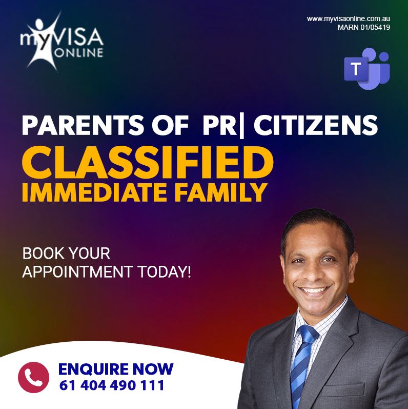 Parents of PR | Citizens Classified Immediate Family
