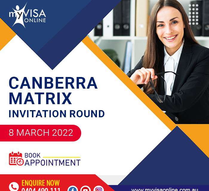 Canberra Matrix Invitation Round 08 March 2022