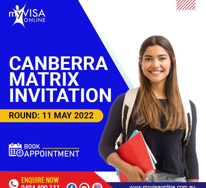 Canberra Matrix Invitation Round: 11 May 2022
