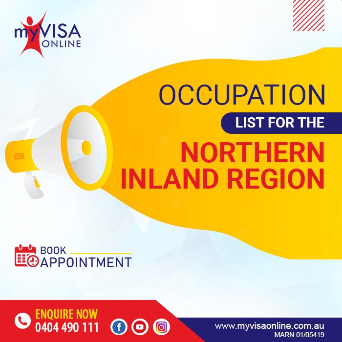 Occupation List for the Northern Inland Region