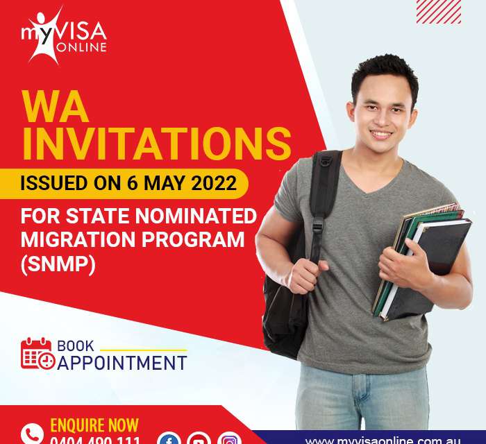 WA Invitations issued on 6 May 2022