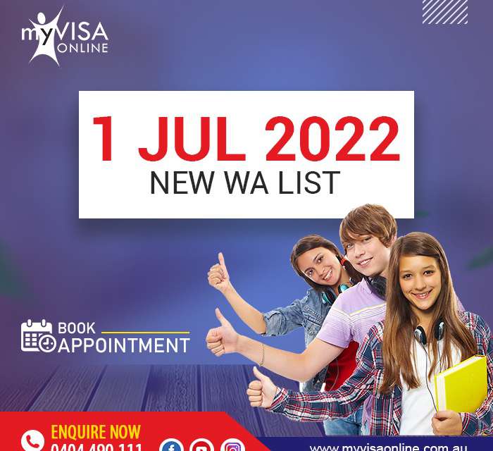 WA New Occupation List from 1 July 2022