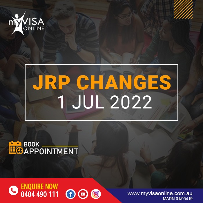 JRP Changes 1 July 2022