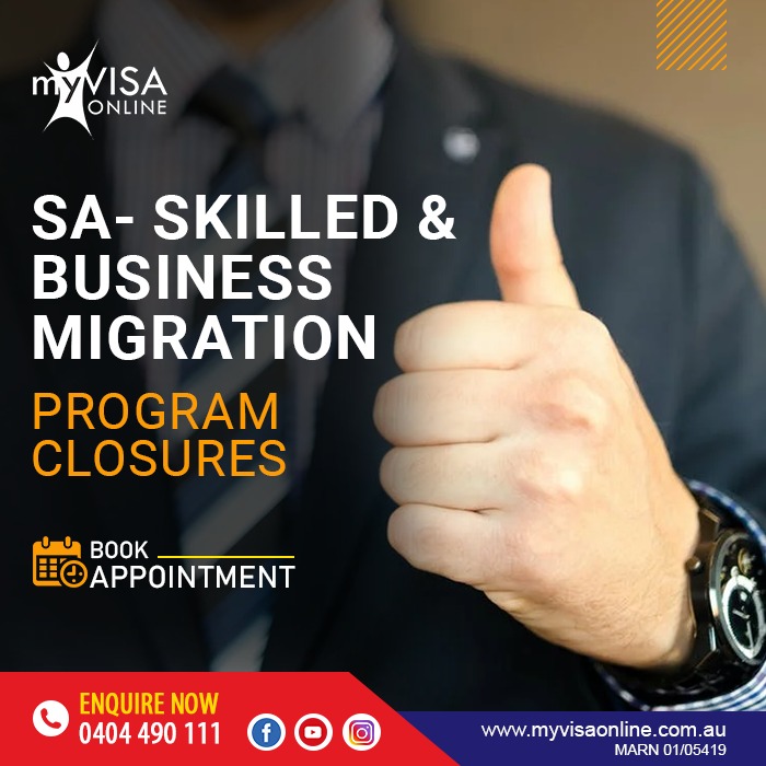 SA-Skilled & Business Migration Program Closures