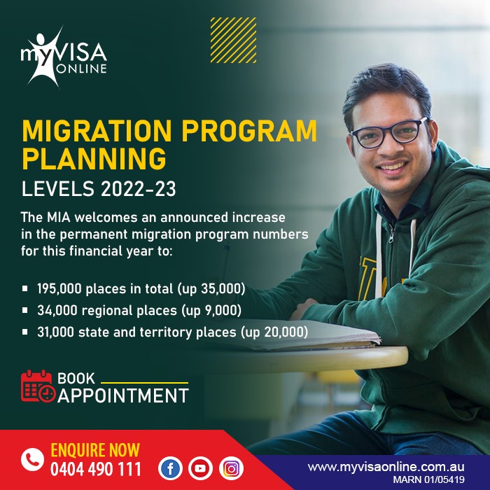 Migration program planning levels 2022-23