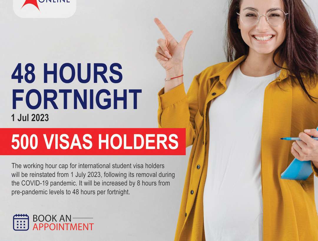 48 Hours work Rights Fortnight from 1st July 2023 for Student Visa Holders