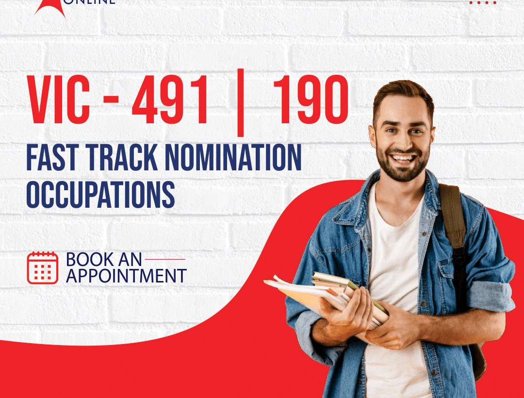 VIC – 491 | 190 Fast Track Nomination Occupations