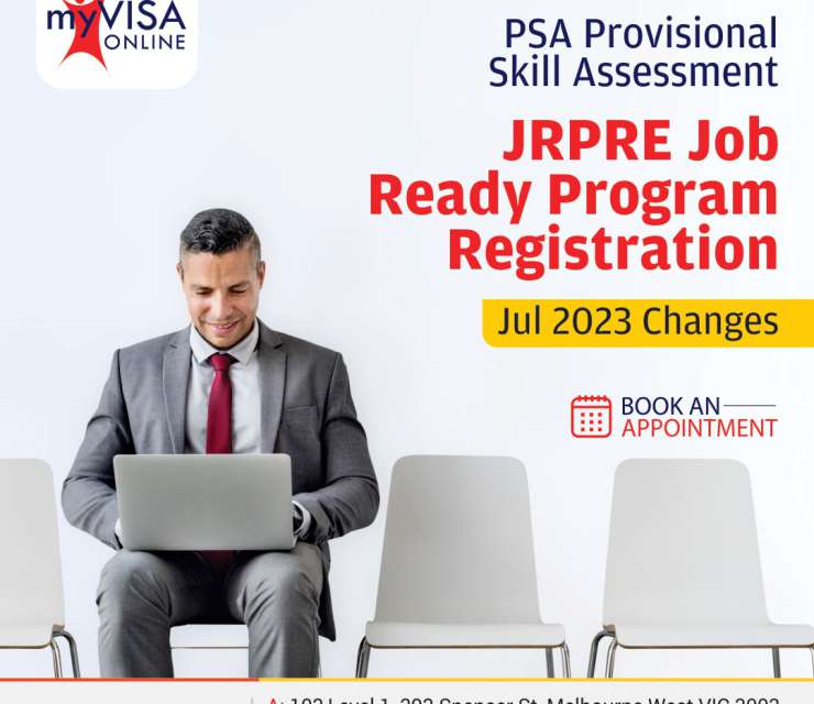JRPRE Job Ready Program Registration Jul 2023 Changes