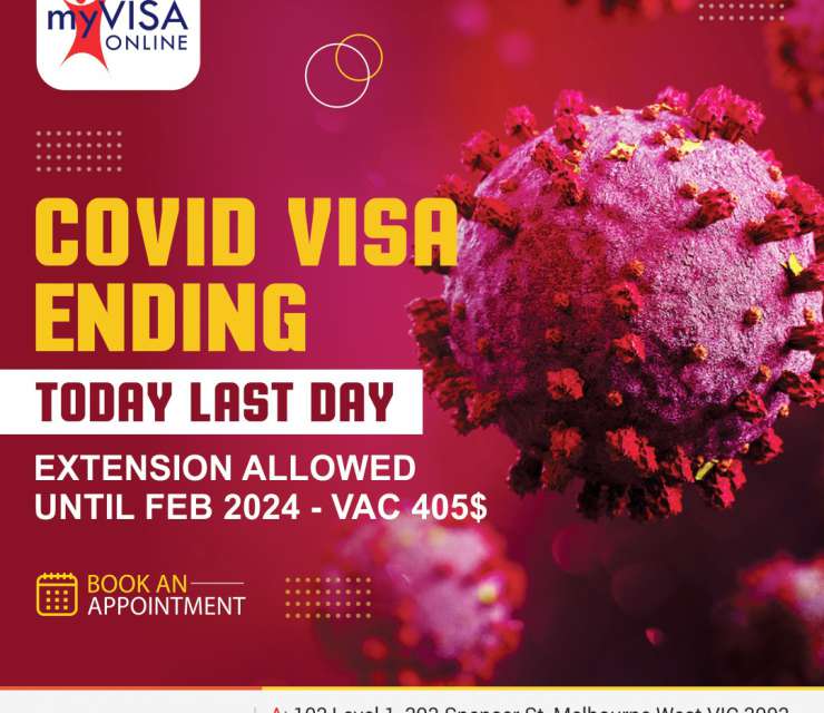 Covid Visa Ending, Extensions Allowed Until Feb 2024- VAC405$