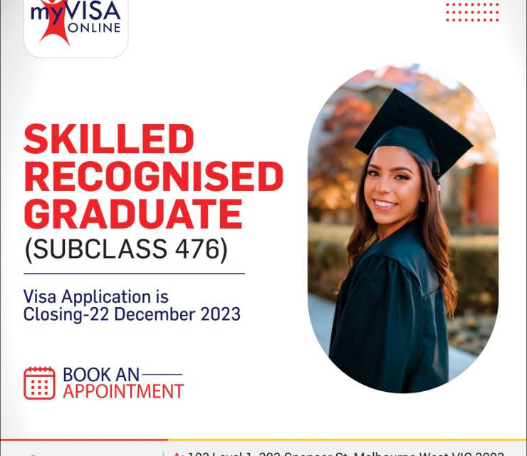 Skilled-Recognised Graduate (subclass 476) visa application is closing – 22 December 2023