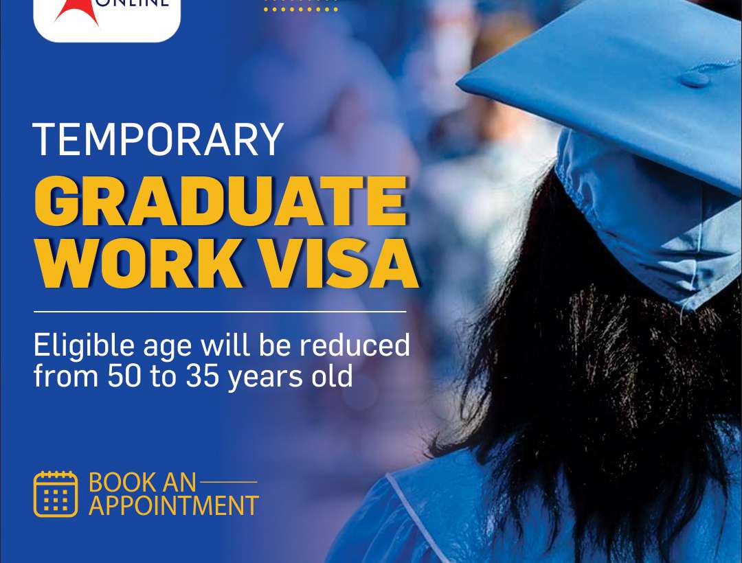 Temporary Graduate Work Visa Eligible Age will be Reduced from 50 to 35 Years