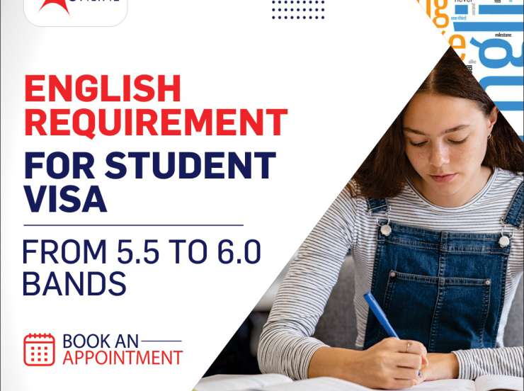 English Requirement for Student Visa from 5.5 to 6.0 Band