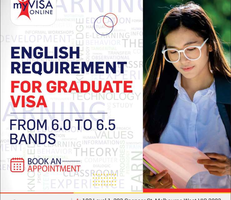 English Requirement for Graduate Visa From 6.0 to 6.5 Band