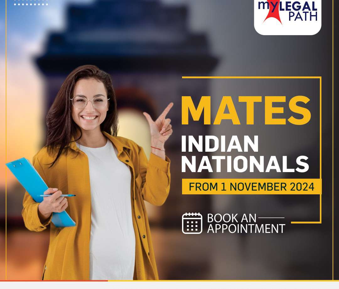 MATES Indian nationals from 1 November 2024