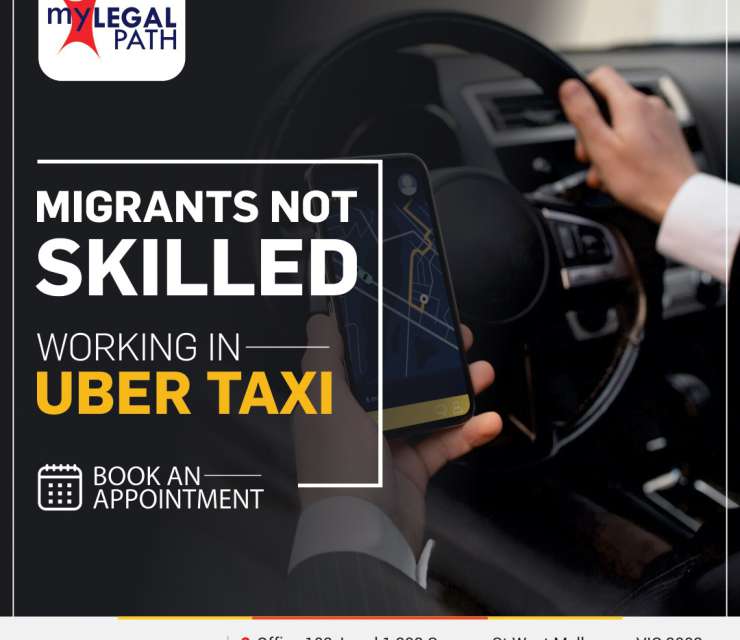 Migrants Not Skilled Working in Uber Taxi