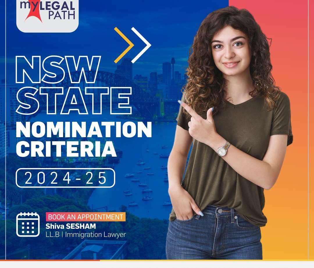 NSW State Nomination Criteria 2024-25