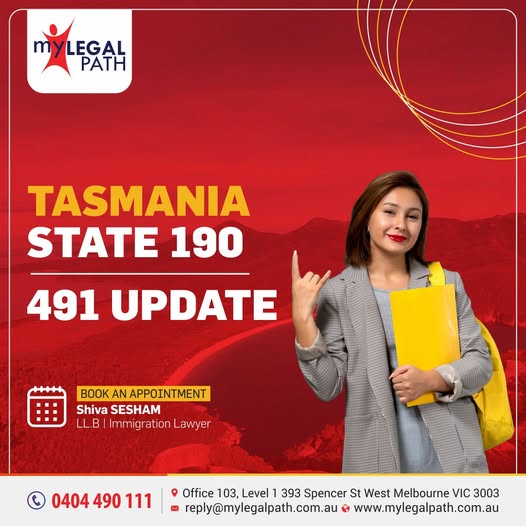 Tasmania 190|491 Update