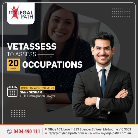 VETASSESS To Assess 20 More Occupations