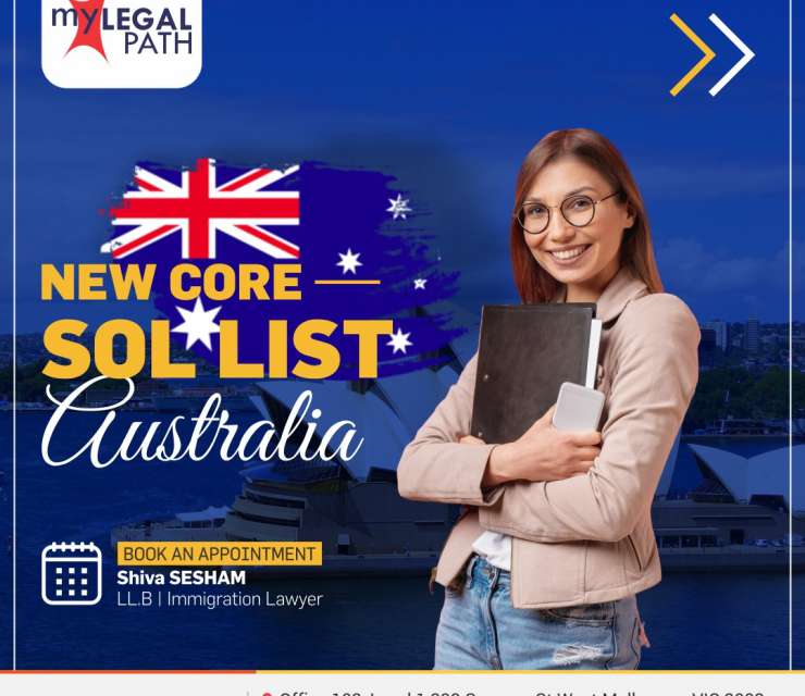 New Core SOL List Australia