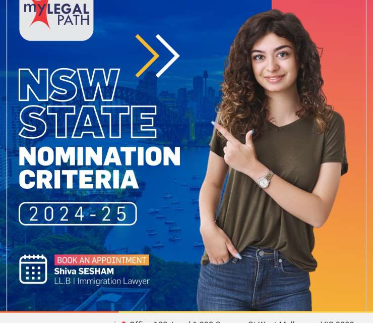 NSW State Nomination Criteria 2024-25